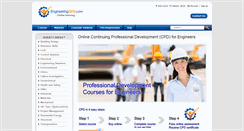 Desktop Screenshot of engineeringcpd.com